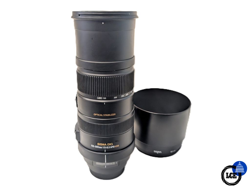 Sigma DG 150-500mm F5-6.3 APO OS for Canon 