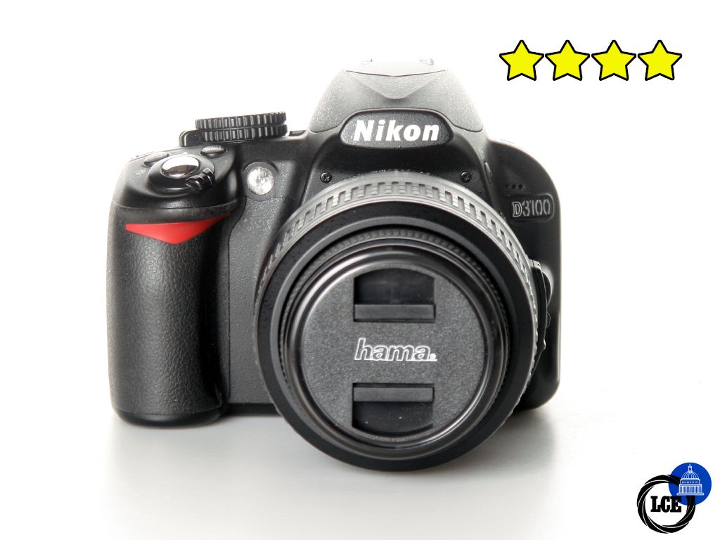 Nikon D3100+18-55mm VR (Shutter Count 9,433)