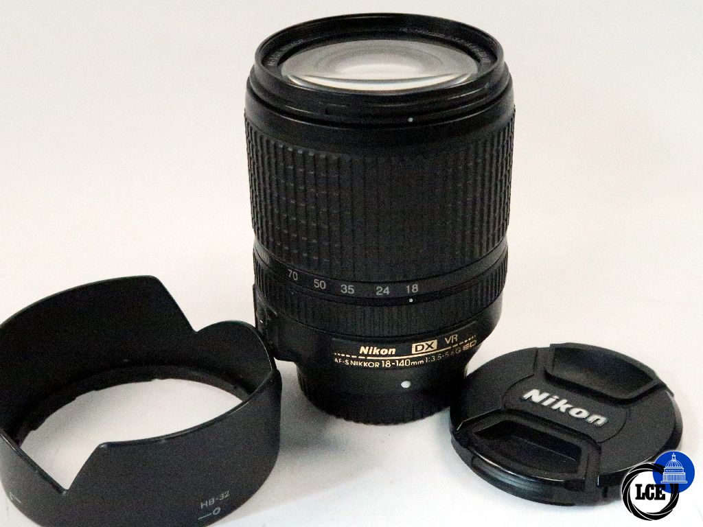 Nikon DX 18-140mm f3.5-5.6 VR