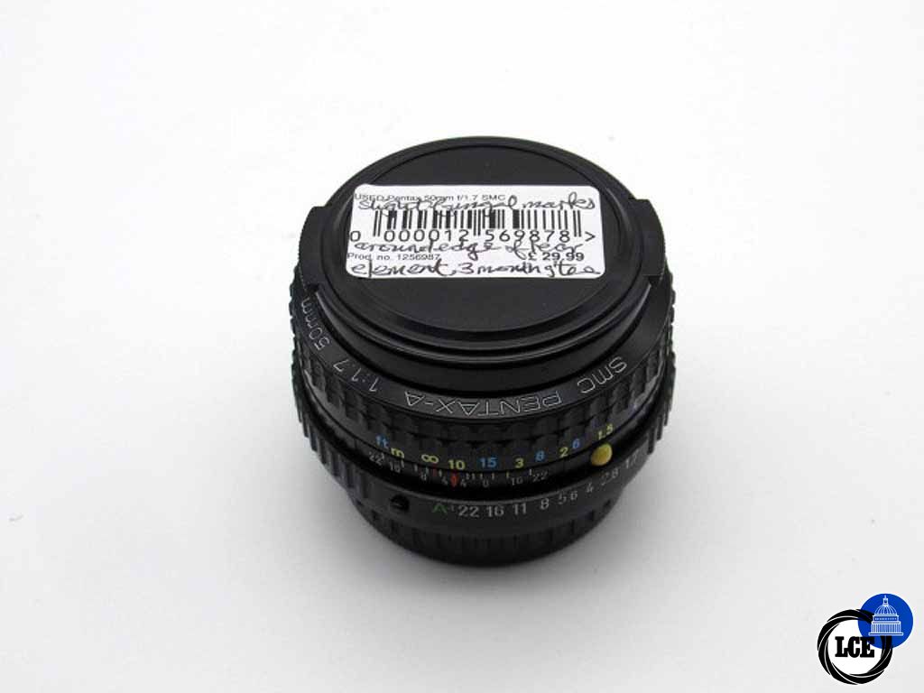 Pentax 50mm f/1.7 SMC A