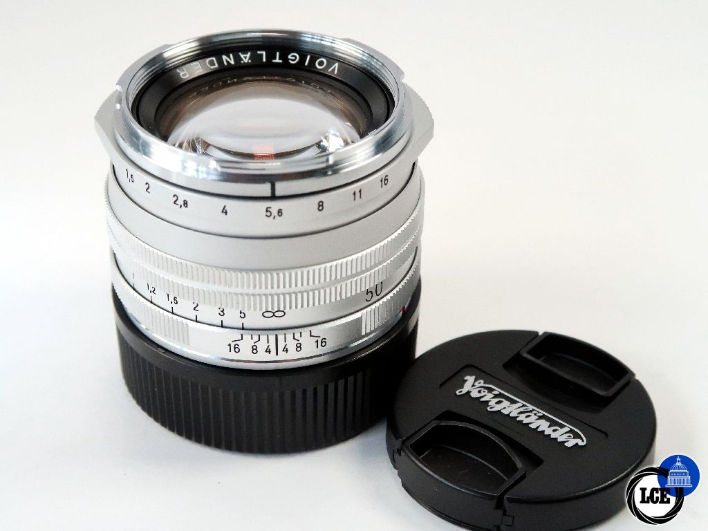 Voightlander M 50mm f1.5 Nokton II SC