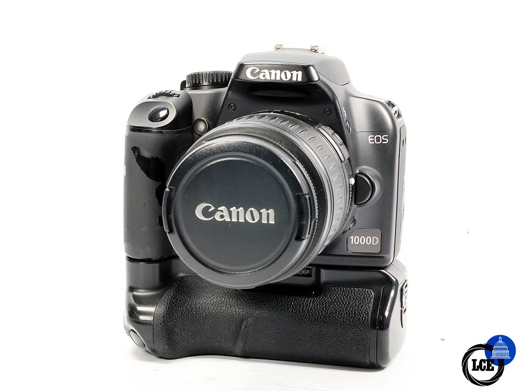 Canon EOS 1000D + 18-55mm + Grip Canon EOS 1000D + 18-55mm + Grip