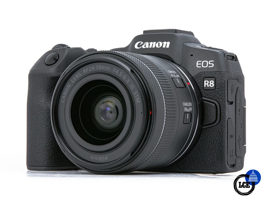 Canon EOS R8 + 24-50mm IS STM **2k Shutter Count** Canon EOS R8 + 24-50mm IS STM **2k Shutter Count**