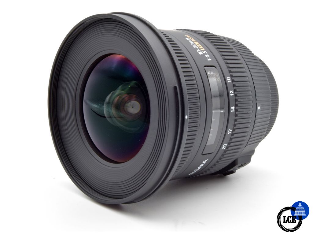 Sigma EX 10-20mm f/3.5 DC HSM Nikon Fitting 