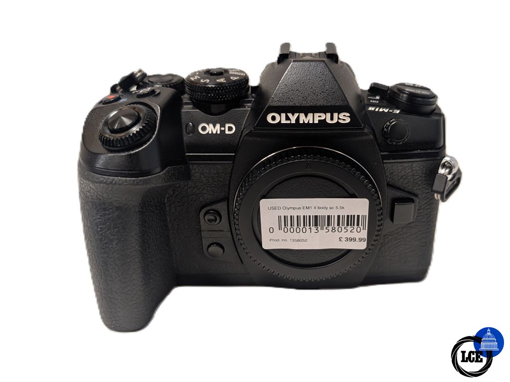 Olympus E-M1 II Body - 5.5k Shutter Count 