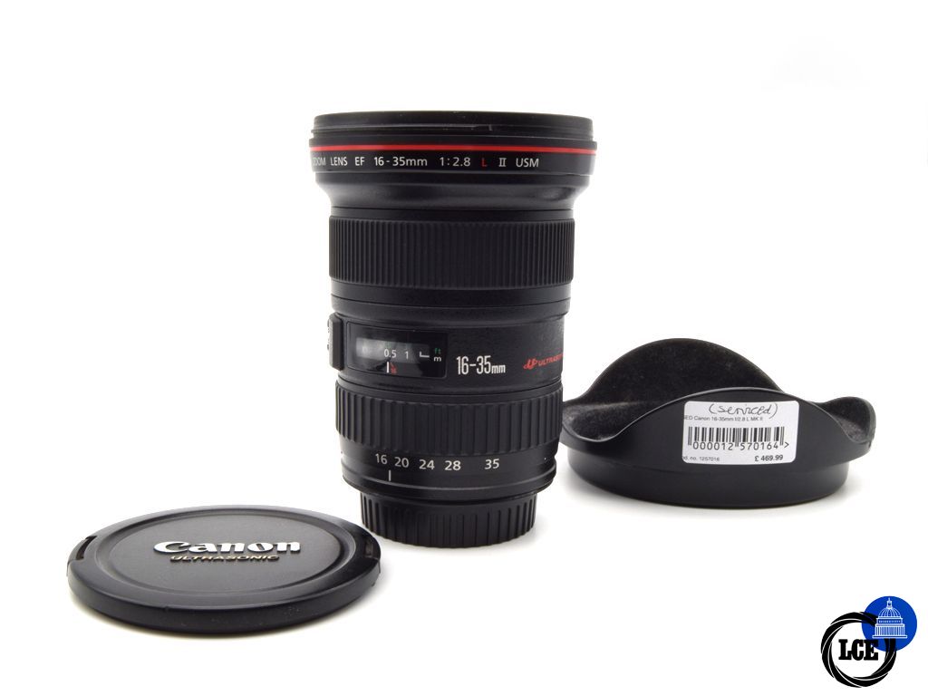 Canon 16-35mm f/2.8 L MK II (Recently Serviced)