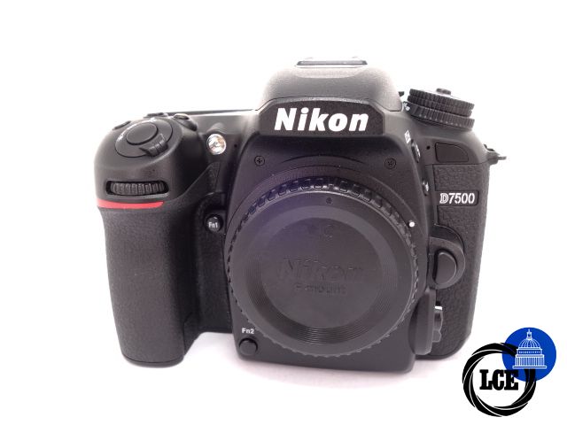 Nikon D7500 BODY *** WOW ONLY 100 SHOTS ***