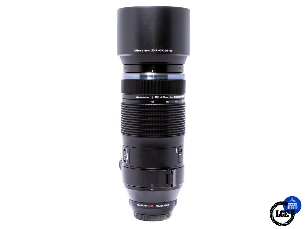 OM SYSTEM M.ZUIKO DIGITAL ED 100-400mm F5.0-6.3 IS II + Hoya Fusion UV *Boxed*