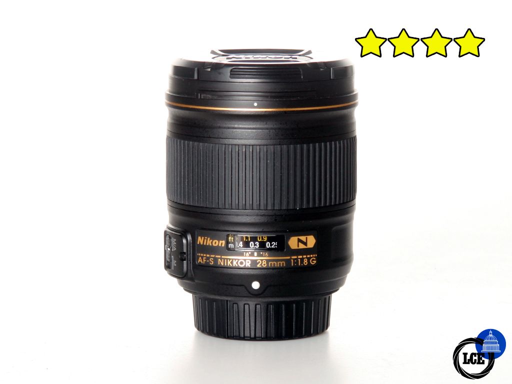 Nikon 28mm f/1.8G AF-S (BOXED) with Hood Nikon 28mm f/1.8G AF-S (BOXED) with Hood