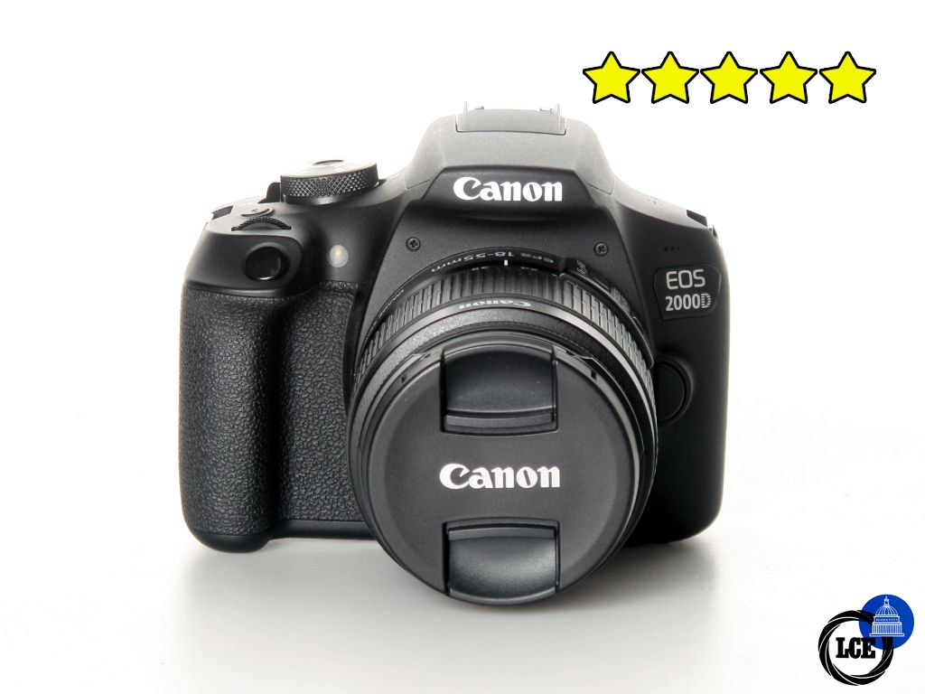 Canon EOS 2000D+18-55mm IS II (BOXED) Canon EOS 2000D+18-55mm IS II (BOXED)