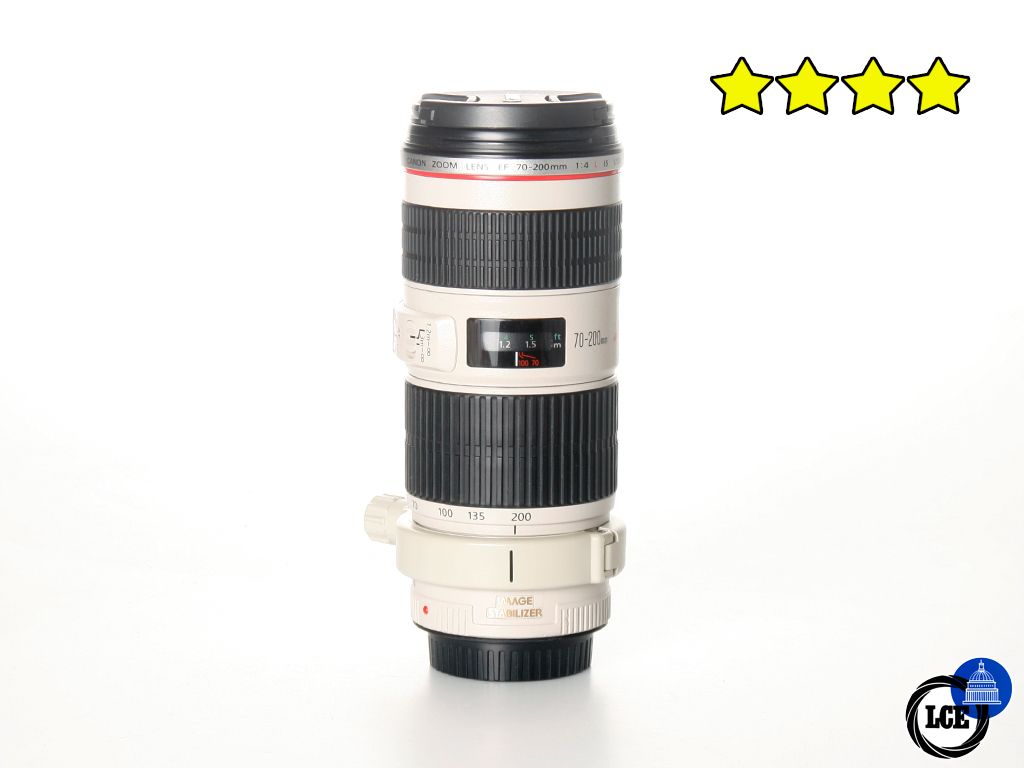 Canon EF 70-200mm f4 L IS USM (BOXED) with Case Canon EF 70-200mm f4 L IS USM (BOXED) with Case