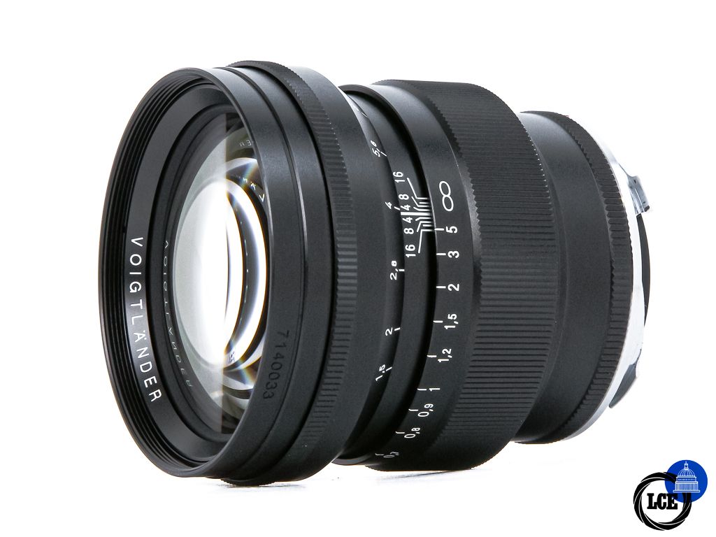 Voigtlander Nokton 75mm f1.5 VM **Boxed & Mint**