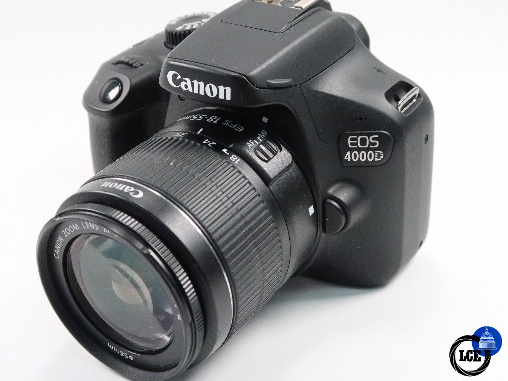 Canon EOS 4000D +18-55mm f3.5-5.6 III