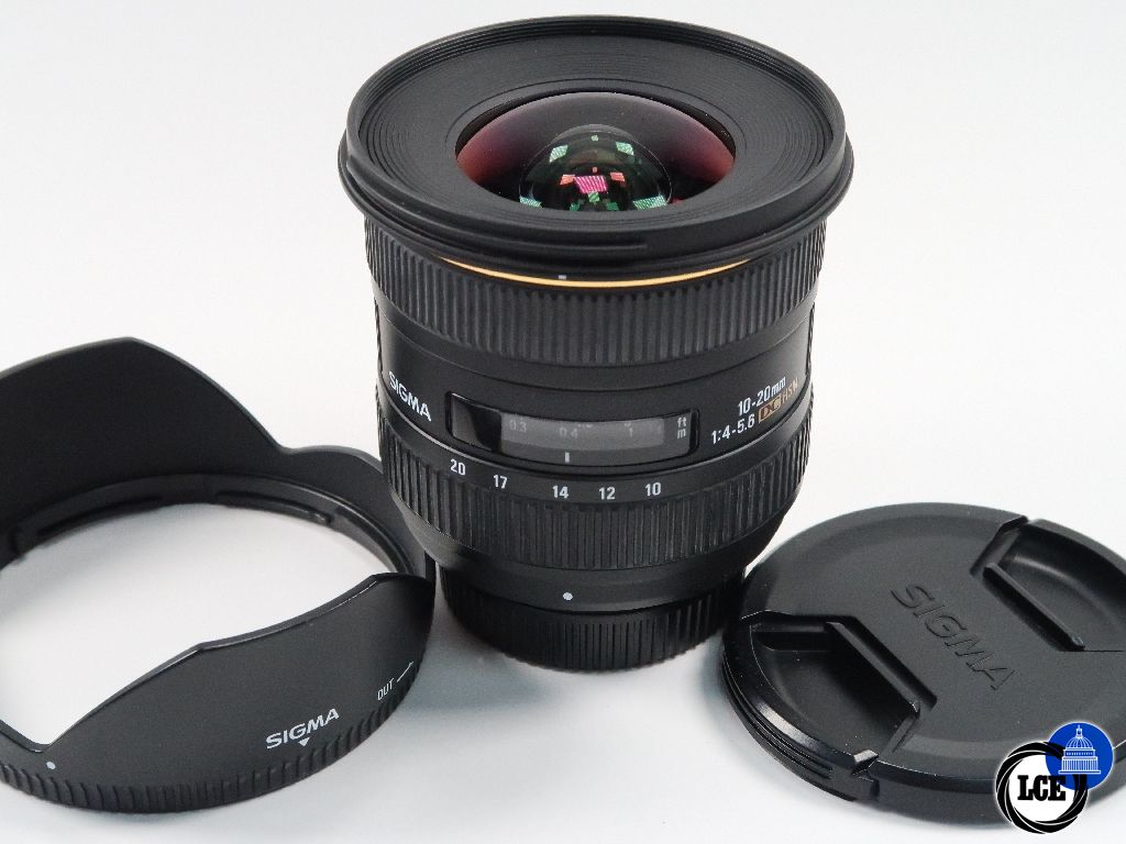 Sigma DX 10-20mm f4-5.6 