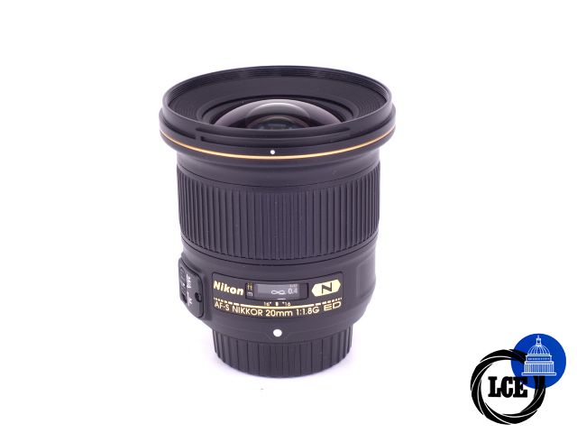 Nikon AF-S 20mm f/1.8G N ED