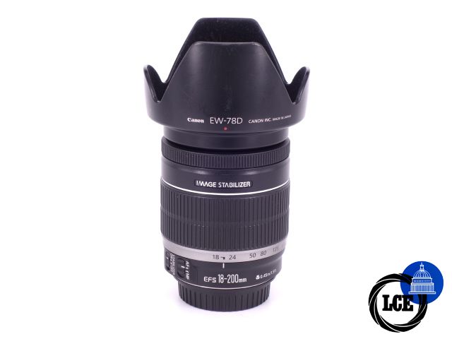 Canon EF-S 18-200mm f/3.5-5.6 IS