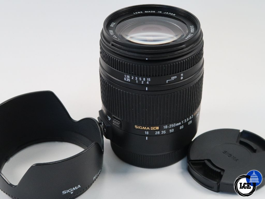 Sigma EF-S 18-250mm f3.5-6.3 Macro HSM