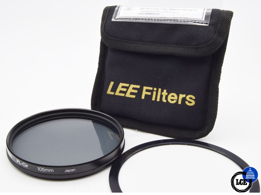 LEE Filters 105mm Circ Polarizer + Holder Ring and case LEE Filters 105mm Circ Polarizer + Holder Ring and case
