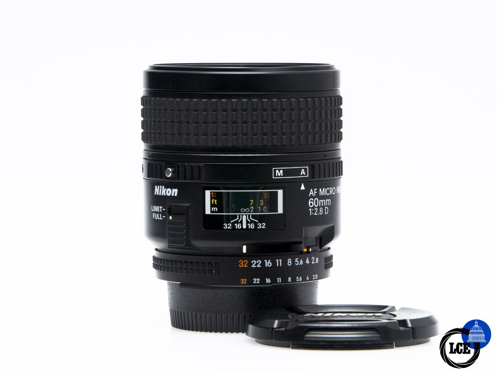 Nikon AF-D 60mm f/2.8 Micro *Damaged Filter Thread*