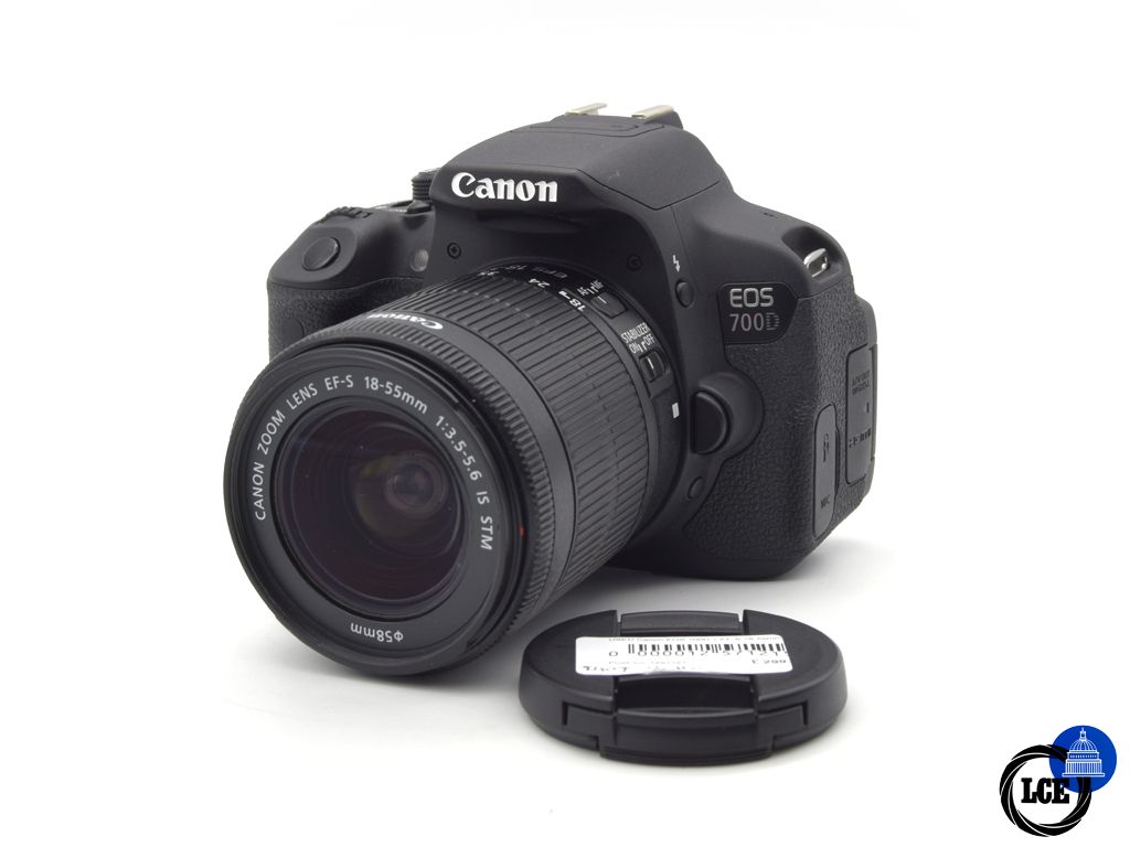 Canon EOS 700D + EF-S 18-55mm (2407 Actuations)