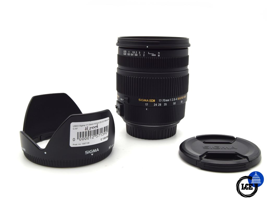 Sigma 17-70mm f/2.8-4 OS DC Macro HS C-AF