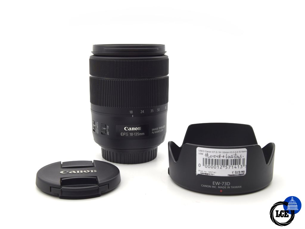 Canon EF-S 18-135mm f/3.5-5.6 IS Nano USM