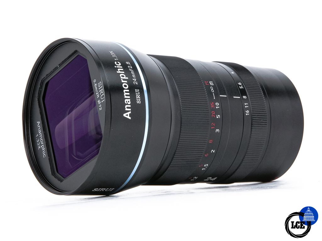 Sirui 24mm f2.8 Anamorphic 1.33x Sony E Mount