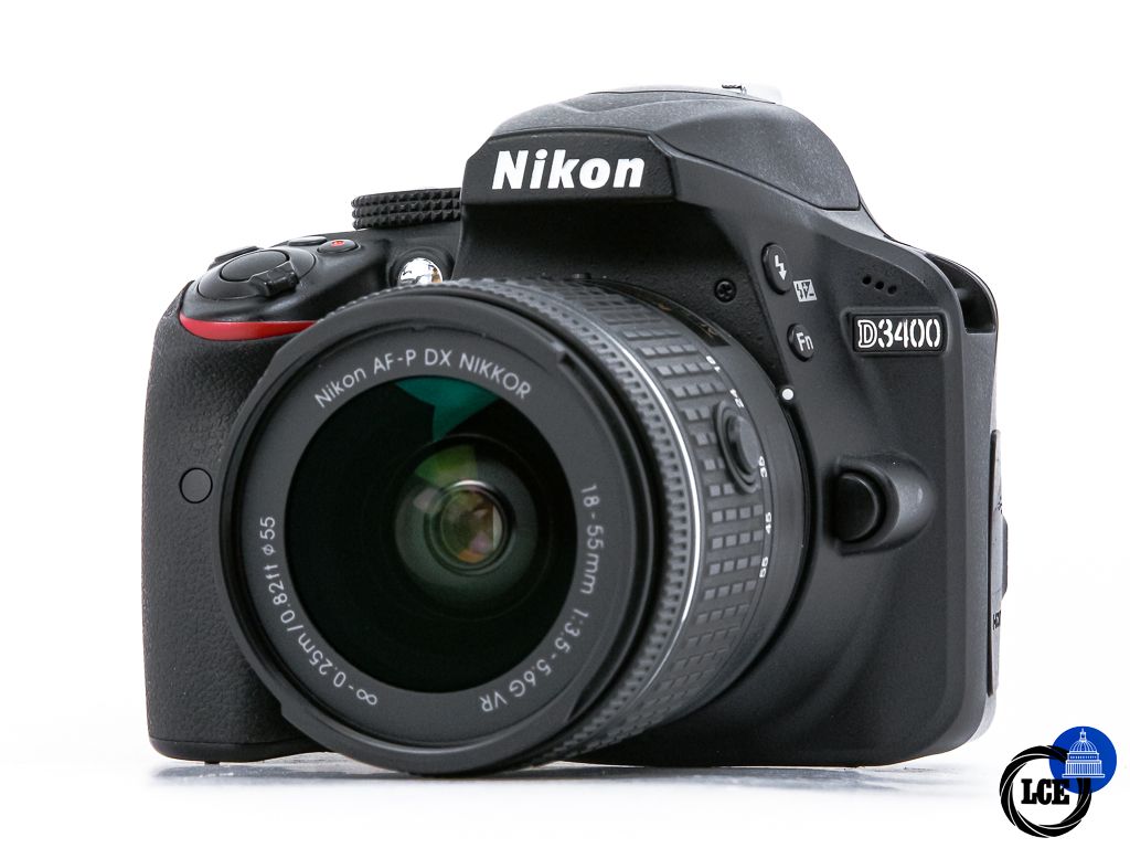 Nikon D3400 + 18-55mm VR **14k Shutter Count** Nikon D3400 + 18-55mm VR **14k Shutter Count**