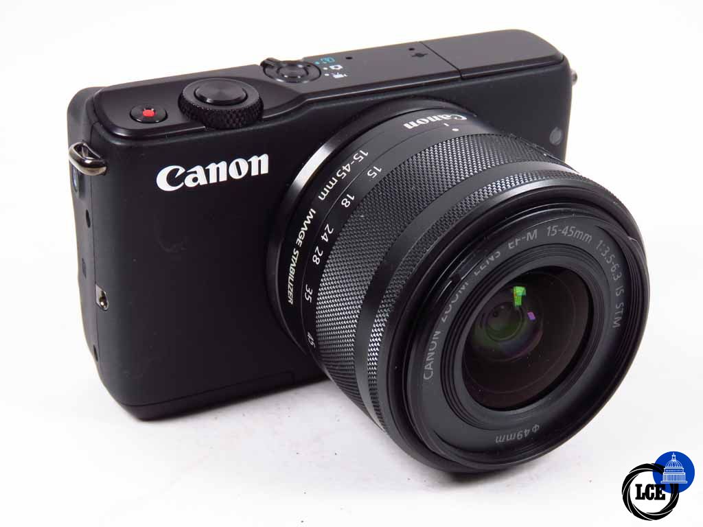 Canon EOS M10 c/w 15-45
