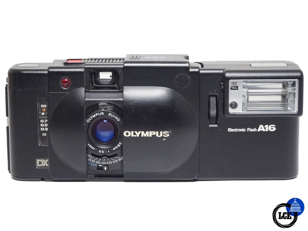 Olympus XA4 + A16 flash