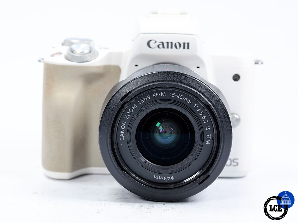 Canon EOS M50 + 15-45mm f/3.5-6.3 IS STM *NO CHARGER* Canon EOS M50 + 15-45mm f/3.5-6.3 IS STM *NO CHARGER*