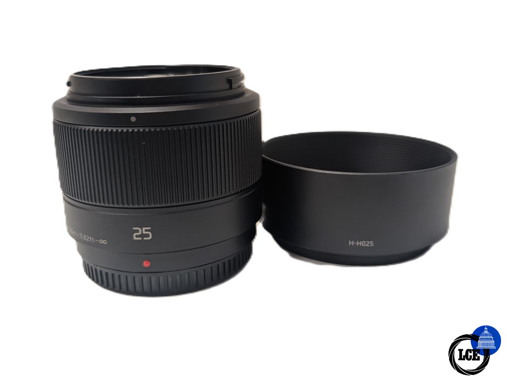 Panasonic Lumix G 25mm F1.7 ASPH H-H025 - M4/3rds Fit