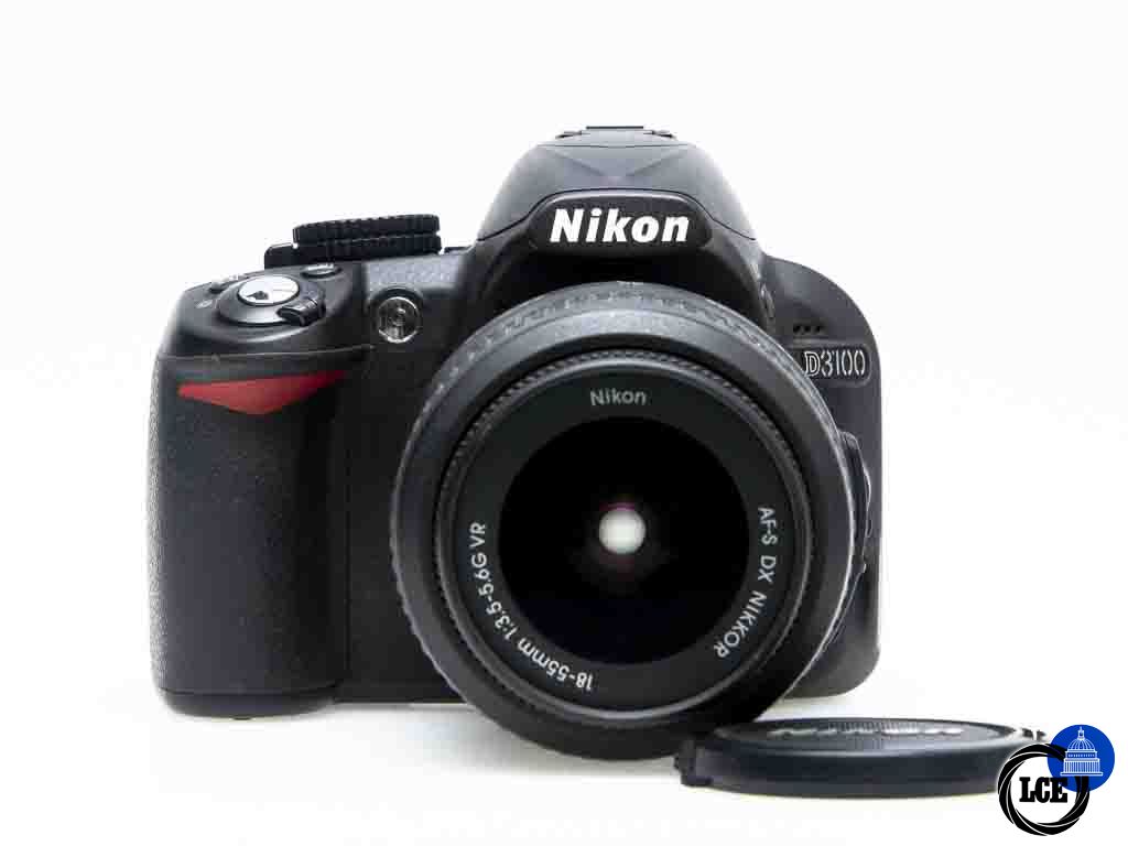 Nikon D3100 +  AF-S 18-55mm VR