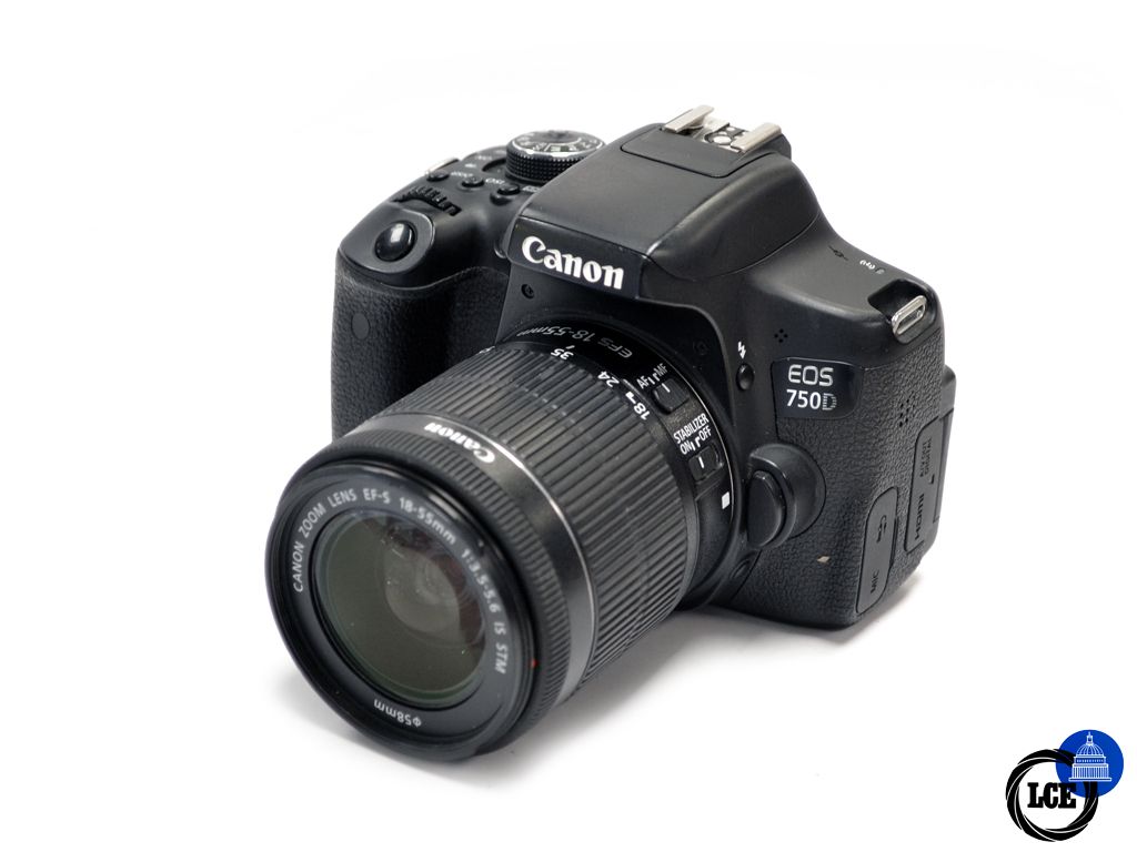 Canon EOS 750D + 18-55mm IS