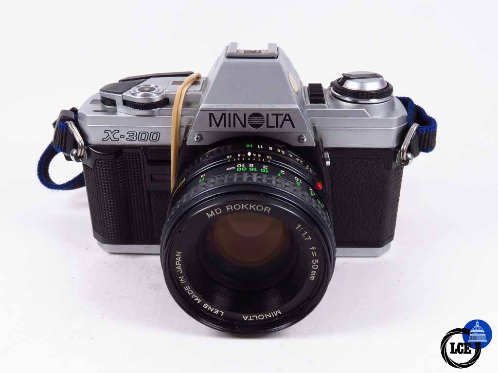 Minolta X-300 c/w 50mm f1.7