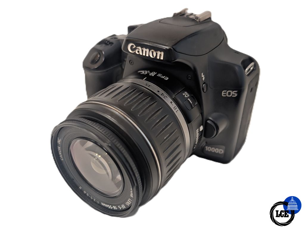 Canon EOS 1000D + EF-S 18-55mm II