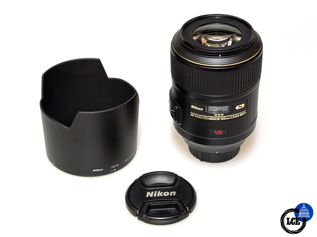 Nikon AFS 105mm Macro F2.8 VR IF ED N 