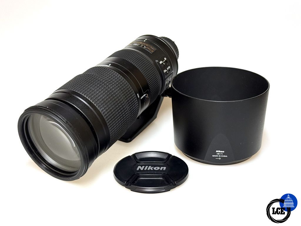 Nikon AFS 200-500mm F5.6E ED VR FX