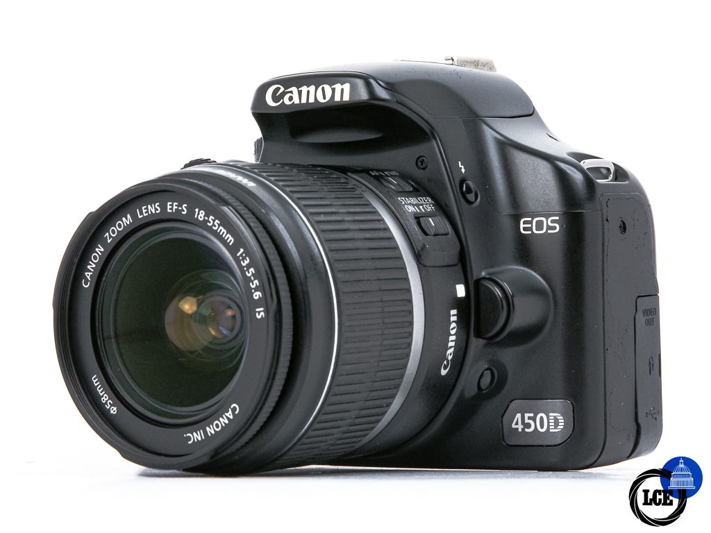 Canon EOS 450D + 18-55mm IS **3.5K Shutter Count**
