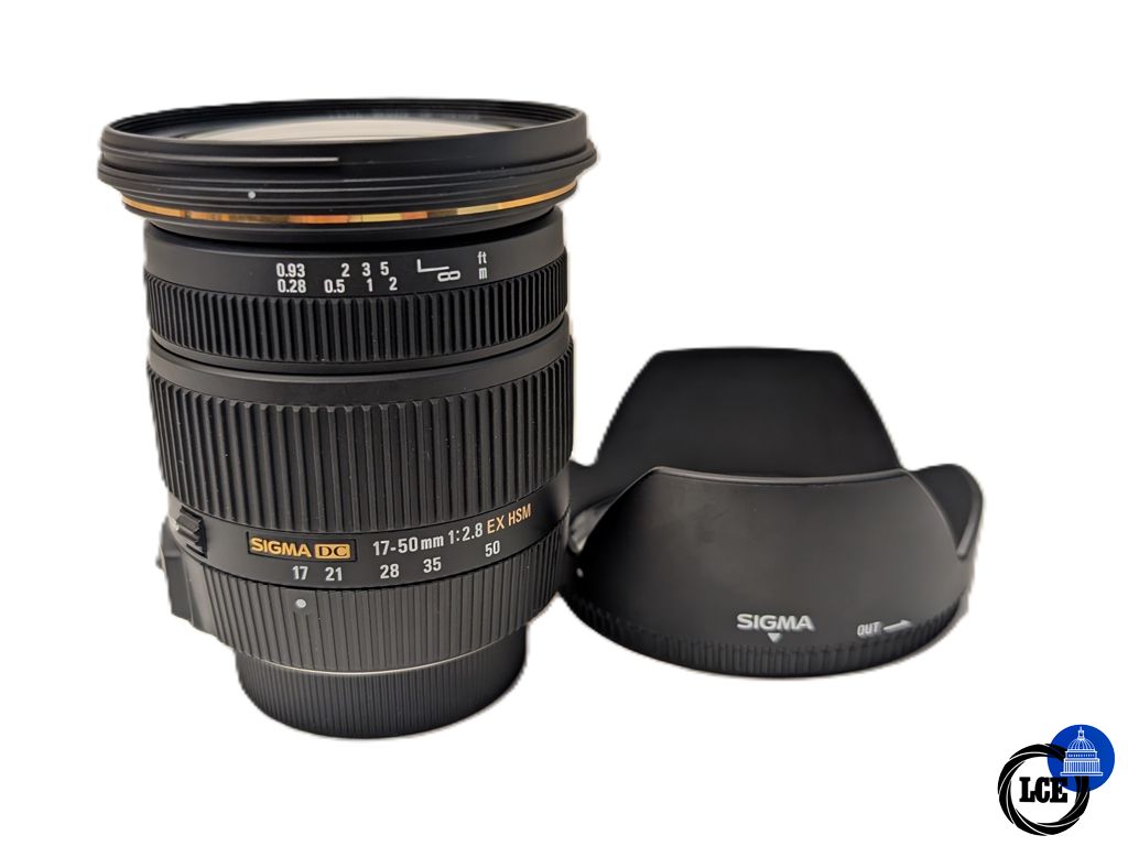 Sigma 17-50mm F2.8 DC EX HSM OS - Nikon F Fit
