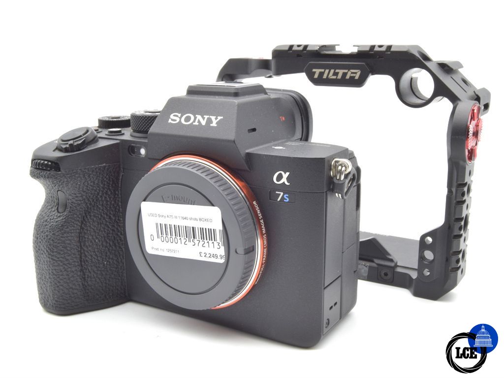 Sony A 7s MK III (11,640 Shutter Actuations) 