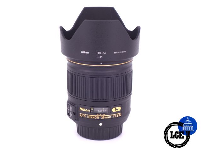 Nikon AF-S 28mm f/1.8G N