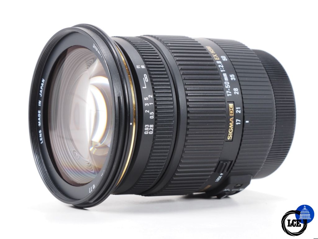 Sigma 17-50mm F2.8 O/S DC, Canon EF-S