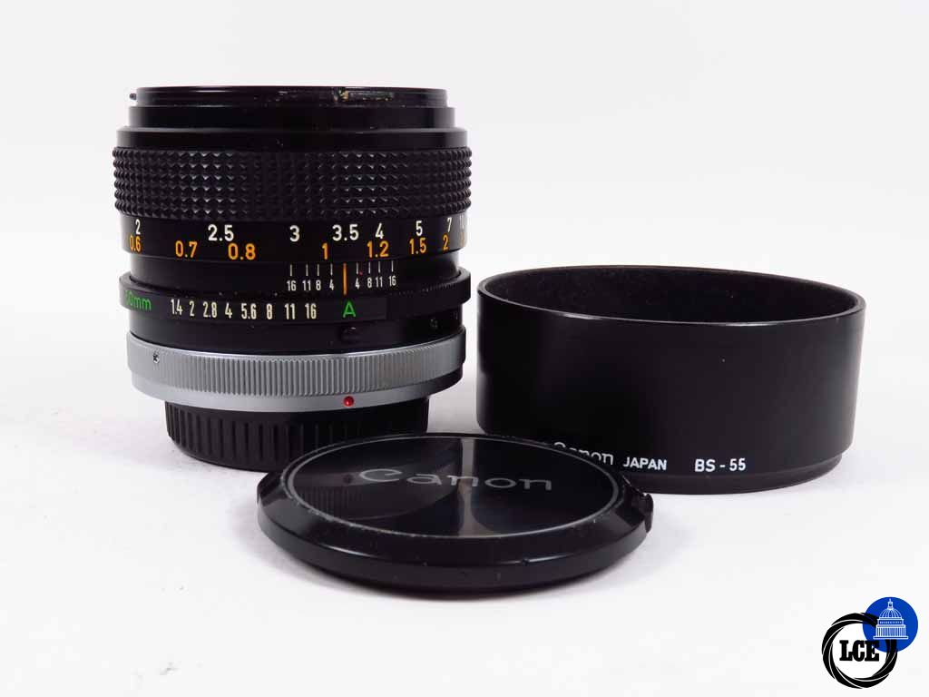 Canon FD 50mm f1.4 Breechlock