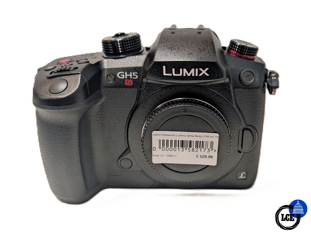 Panasonic Lumix GH5s Body - Low 100 Shutter Count! 