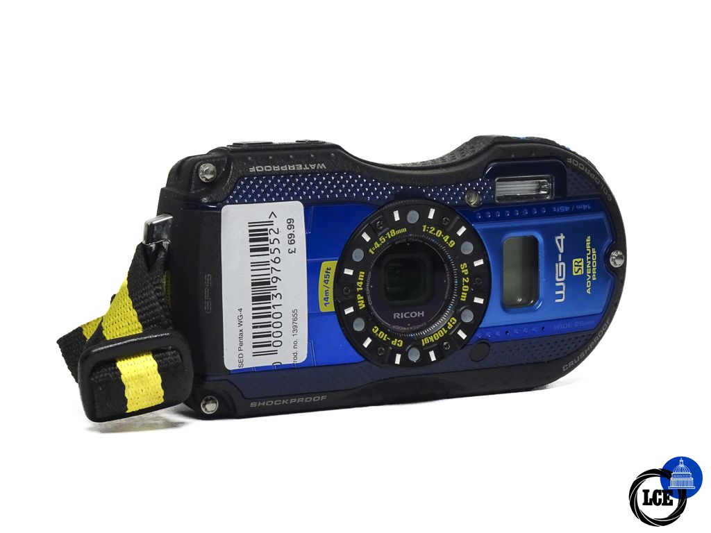 Pentax WG-4 - No battery/charger