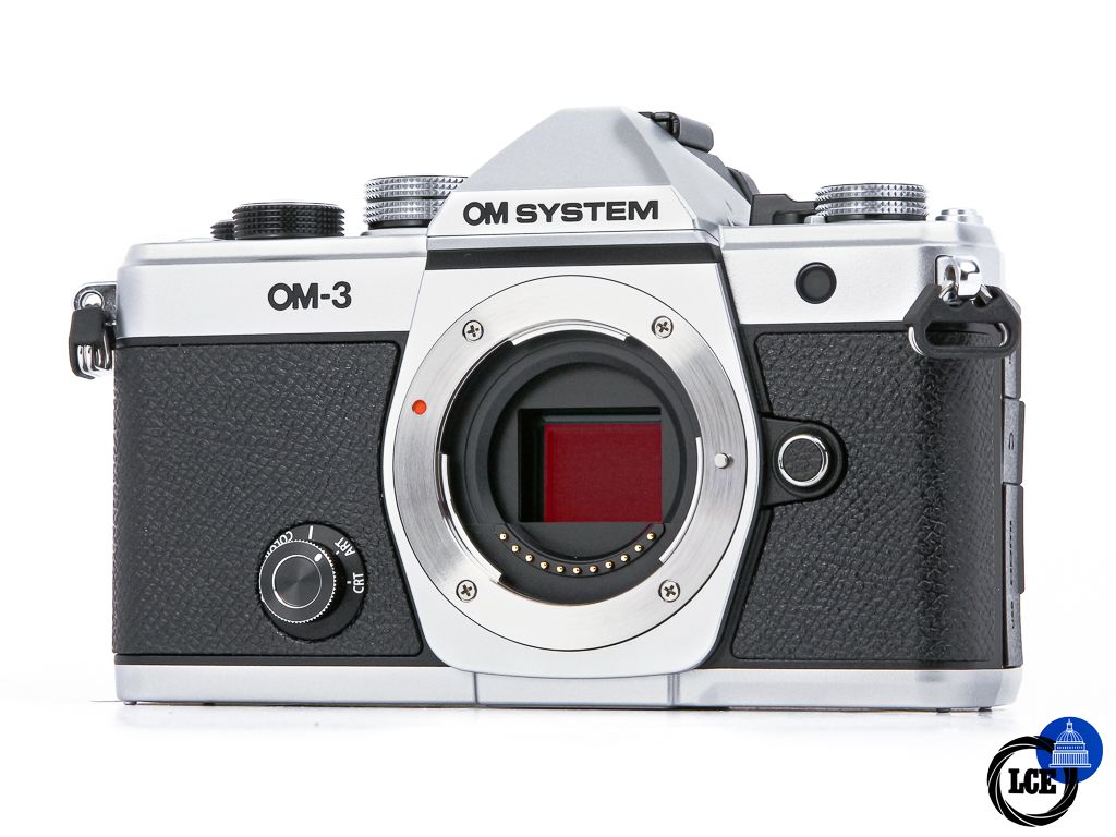 OM SYSTEM OM-3 Body **Only 100 Shots!** Mint & Boxed