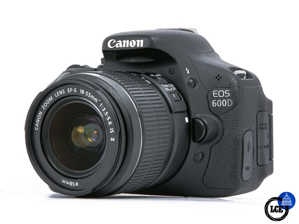 Canon EOS 600D + 18-55mm IS II **8k Shutter Count**