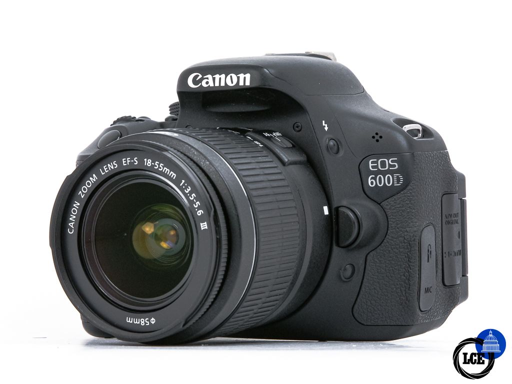 Canon EOS 600D + 18-55mm III **2.5k Shutter Count**