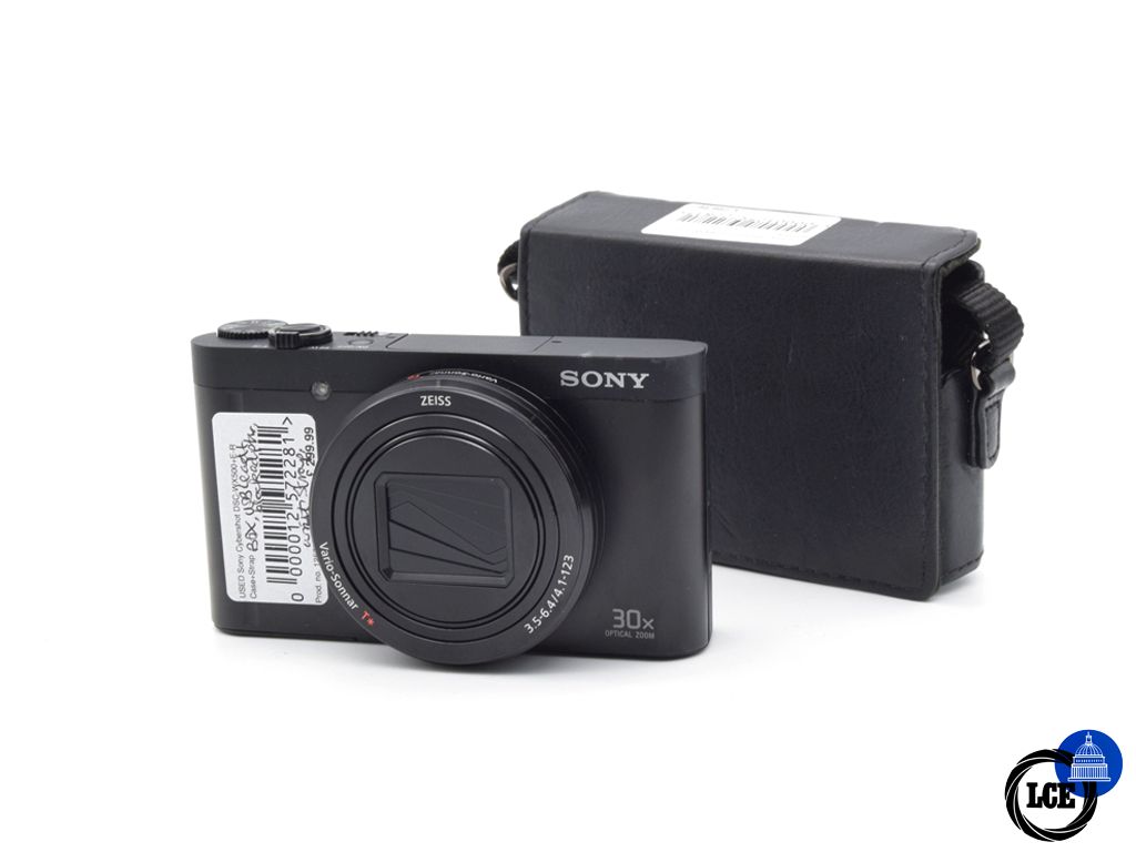 Sony Cybershot DSC-WX500 + Case + Strap